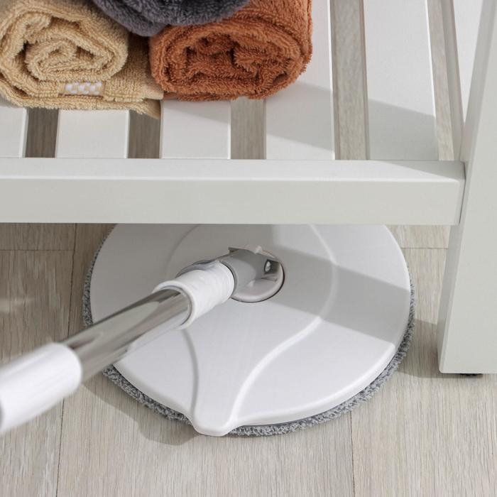 Швабра с отжимом и ведро, насадка из микрофибры Швабра с отжимом и ведро, насадка из микрофибры