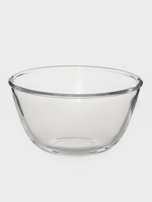 Салатник Simple, цвет прозрачный, 15х8 см, 800 мл Салатник Simple, цвет прозрачный, 15х8 см, 800 мл