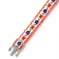 Набор ошейников для кошек &laquo;По-полюшку&raquo;, 30&times;1 см, оранжевый, чёрный