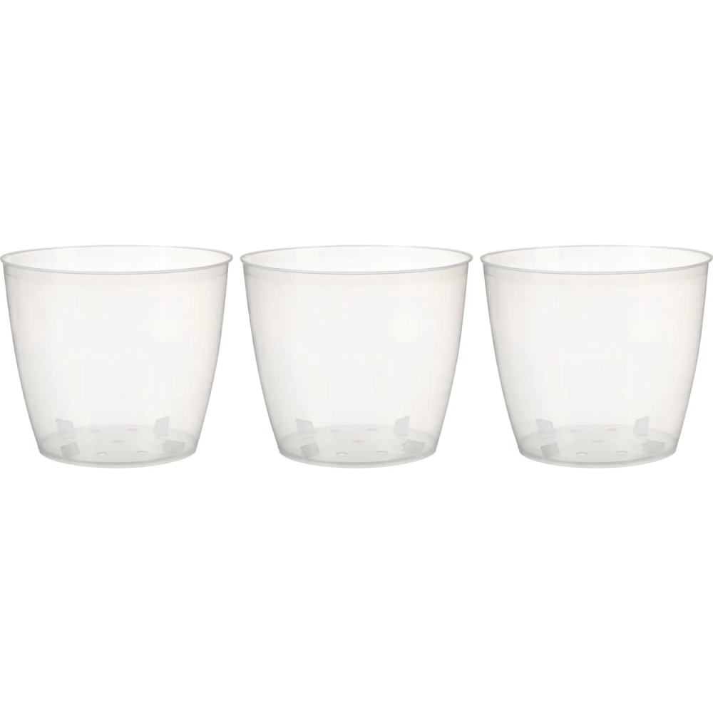 Набор горшков для пикирования рассады 3шт 1,4л,прозрачный IG604111999