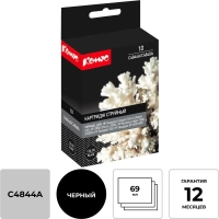 Картридж струйный Комус 10 C4844A чер. для HP Inkjet1000/1100d/dtn