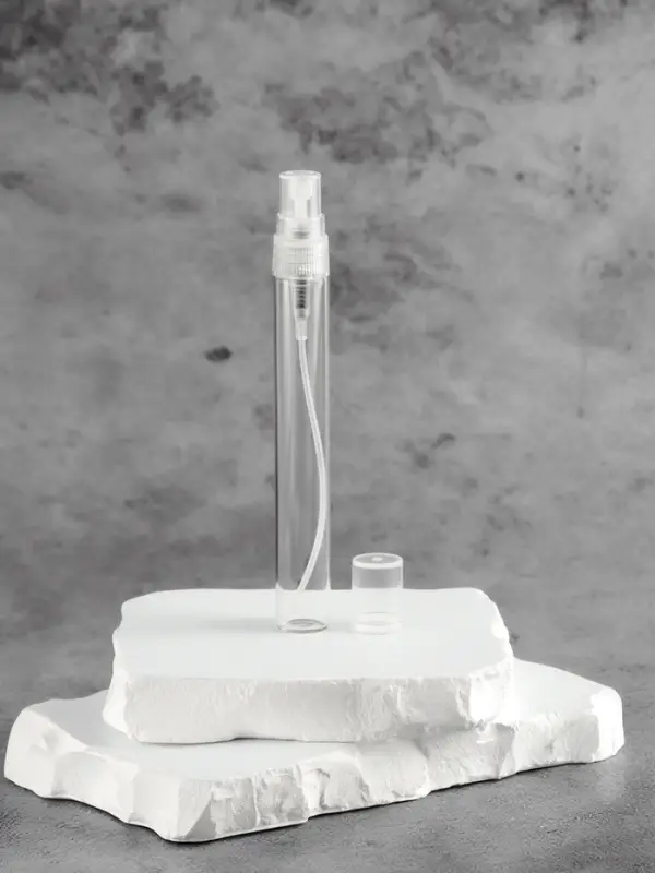 Флакон для парфюма, с распылителем, 10 мл, фасовка - 5 шт., прозрачный Флакон для парфюма, с распылителем, 10 мл, фасовка - 5 шт., прозрачный