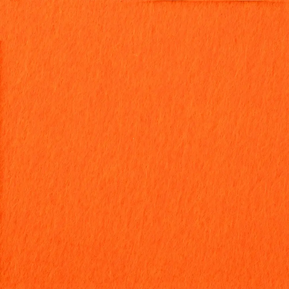 Заготовка из фетра Felt 600, оранжевый неон