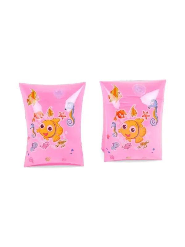 Нарукавники для плавания, размер S, цвет розовый