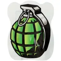 Прикол бомбочка &laquo;Граната&raquo;, 9.5&times;7&times;1 см, цвета МИКС