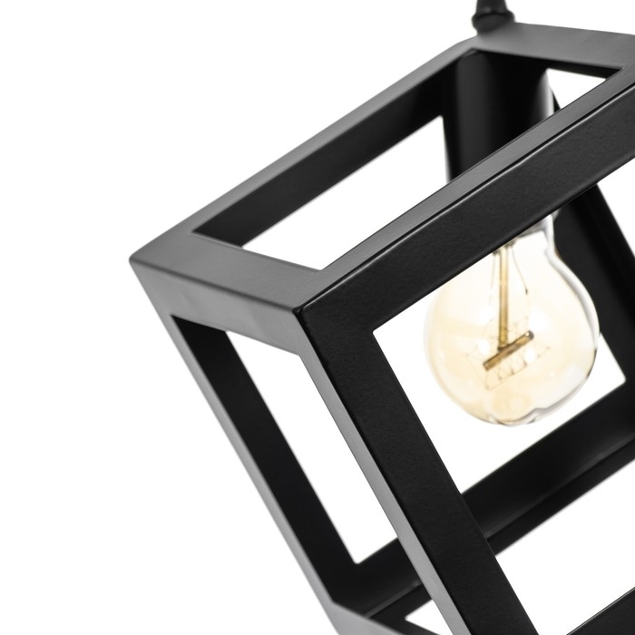 Светильник-каскад Светильник-каскад "Квадрат" 6хЕ27 40Вт черный 52х52х230 см