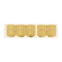 Замок-защелка на ящик ZM01, 3.2×2.5 см, цвет золото