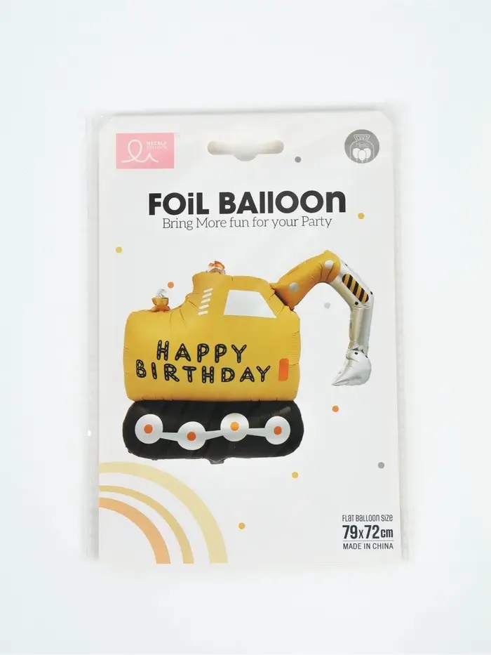Воздушный шар фольгированный 31" &laquo;Экскаватор&raquo;