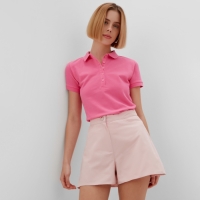 Футболка (поло) женская MINAKU REGULAR FIT: цвет розовый, р-р 50