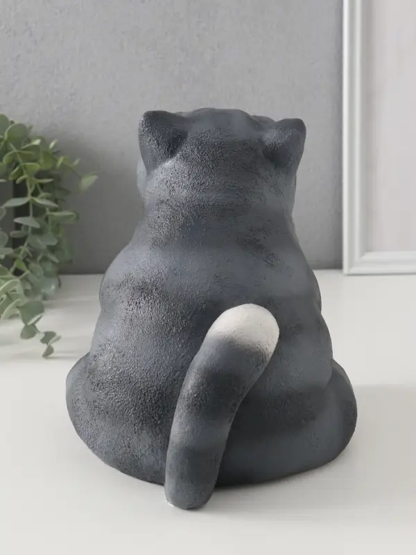 Фигурка (гипс) Кот ПРЯНИК 18,5х16,5х18 см Фигурка (гипс) Кот ПРЯНИК 18,5х16,5х18 см