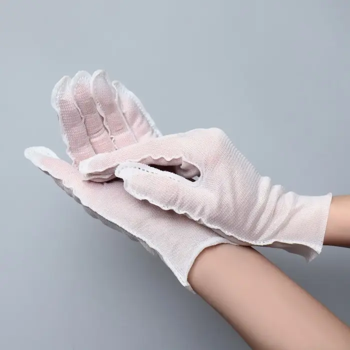 Перчатки хлопковые «Эконом», универсальный размер, пара, белые Перчатки хлопковые «Эконом», универсальный размер, пара, белые