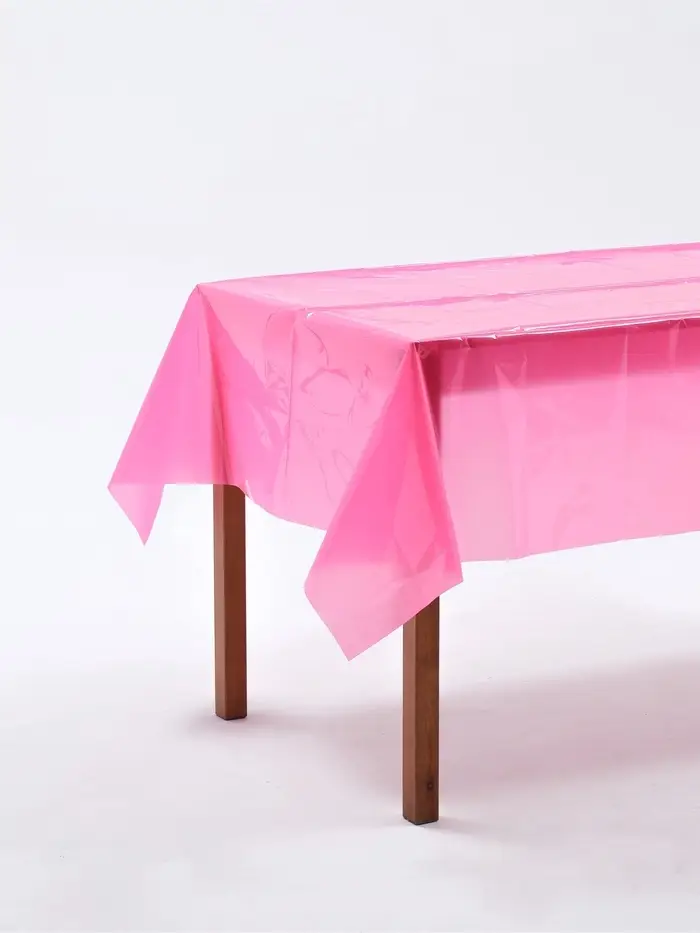 Скатерть 137*183см, флюорисцентная, цвет фуксия