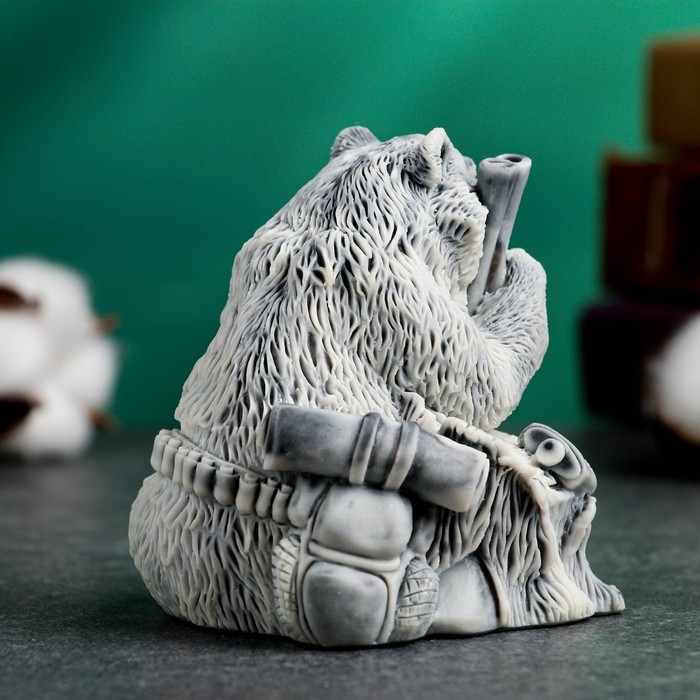 Фигура Фигура "Медведь охотник" 9см