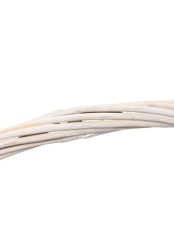 Набор корзин 2 шт  41х36х12, 36х33х112 см ручка h=20 см белый