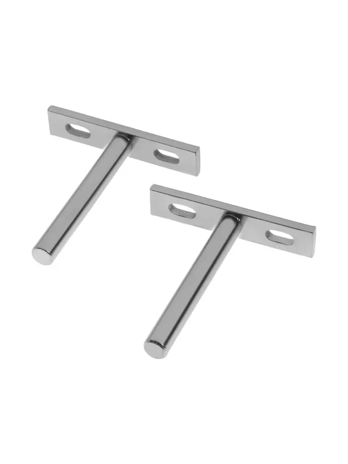 Полкодержатель CAPPIO PS002, скрытого монтажа, 67х70 мм, набор 2 шт