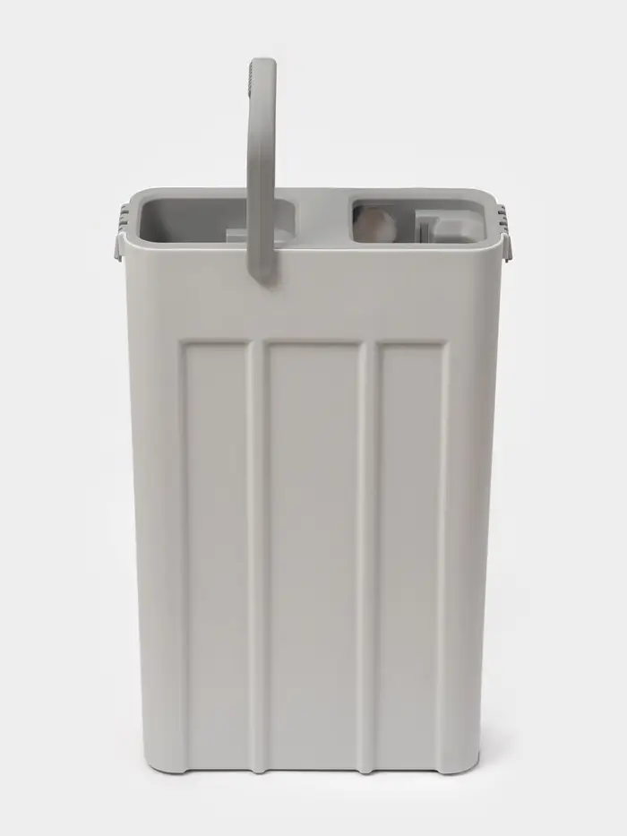 Швабра с отжимом и ведром Raccoon, швабра ПВА, ведро с отсеком для вертикального отжима 4.5 л, отсек для полоскания 2.5 л