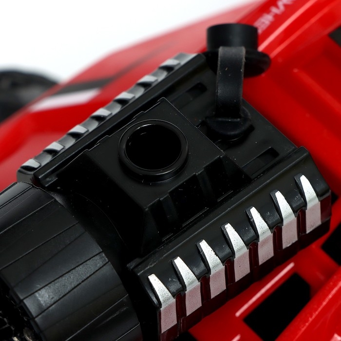 Джип радиоуправляемый «Вездеход», с эффектом дыма, цвет красный Джип радиоуправляемый «Вездеход», с эффектом дыма, цвет красный