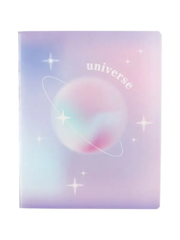 Тетрадь 48 листов, в клетку &laquo;Перламутр&raquo;, мелованный картон, МИКС