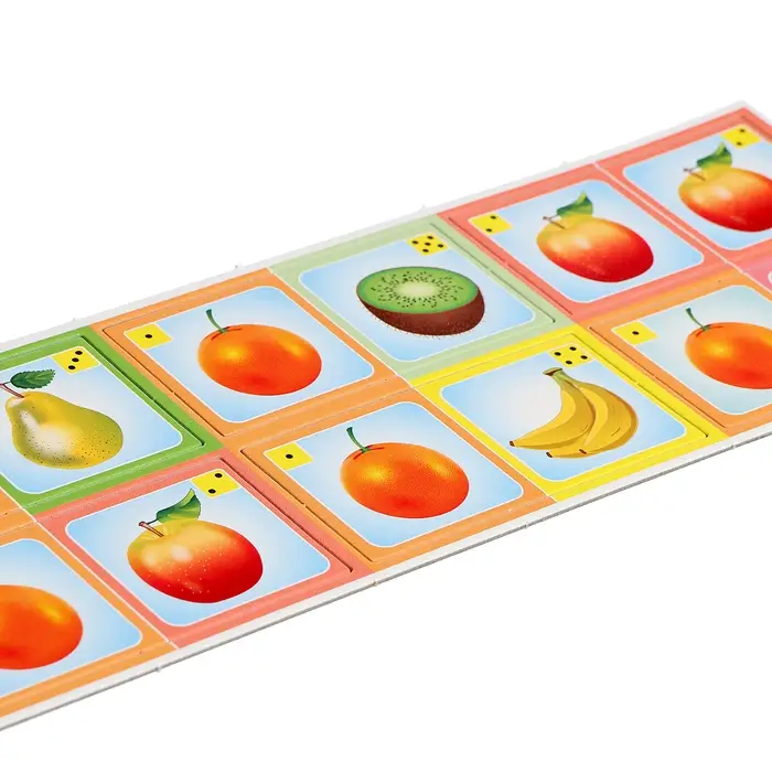 Настольная игра &laquo;Домино. Фрукты&raquo;, 28 карточек, от 2 игроков, 3+
