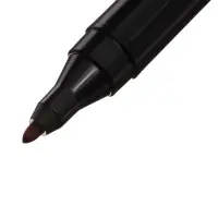 Маркер перманентный Centropen 2846, чёрный, узел 2.0 мм, линия 1 мм