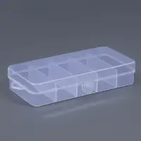 Органайзер для хранения мелочей, с подвесом, 5 ячеек, 12.8×6×2.5 см, прозрачный