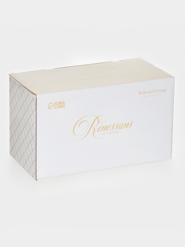 Набор сервировончый 2 шт WY  Набор сервировончый 2 шт WY "Renessans" Молочник 265 мл, сахарница 300 мл