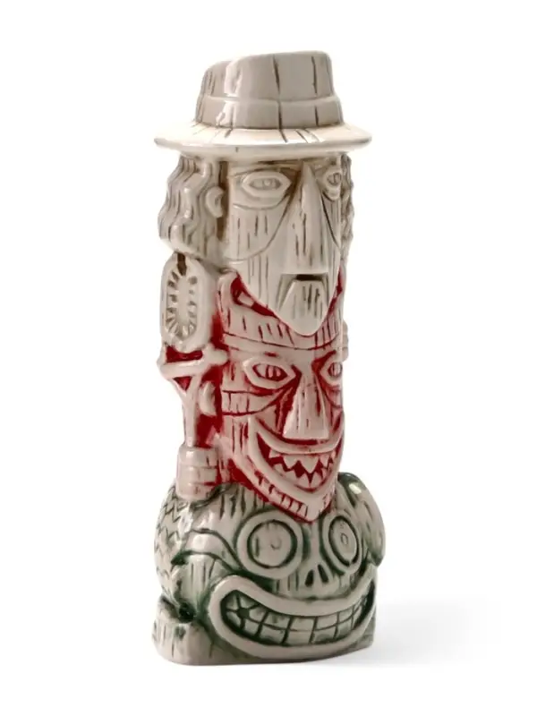 Стакан для коктейлей &laquo;Тики&raquo;, 400 мл, три лица, керамика, бежевый