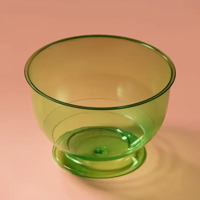 Креманка пластиковая одноразовая для фуршета «Кристалл», 200 мл, зелёная Креманка пластиковая одноразовая для фуршета «Кристалл», 200 мл, зелёная