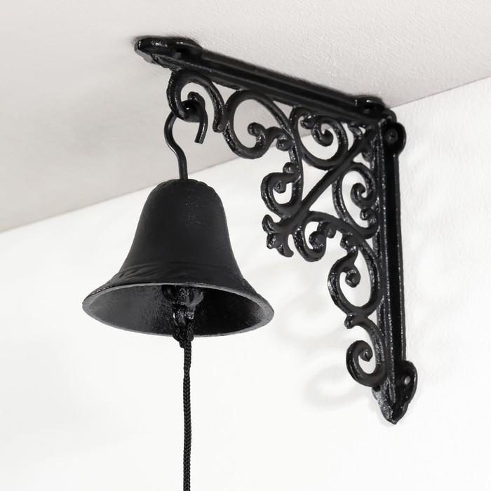 Колокол сувенирный чугун  Колокол сувенирный чугун "Ажур" 18х9,7х18,5 см