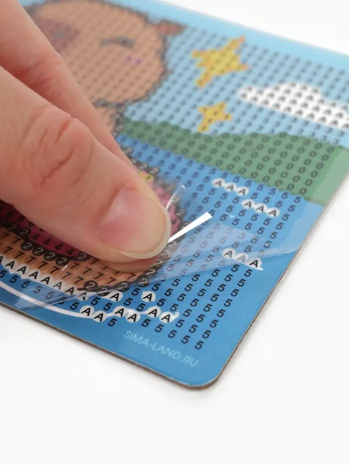 Алмазная мозаика с полным заполнением &laquo;Капибара&raquo;, 10&times;15 см