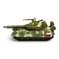 Машинка металлическая &laquo;Танк T-90&raquo; 12 см, подвижные детали, инерционная