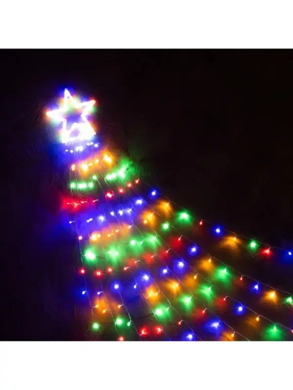 Светодиодная фигура &laquo;Комета&raquo; 3.5 м, пластик, 9 нитей, 31 В, свечение мульти