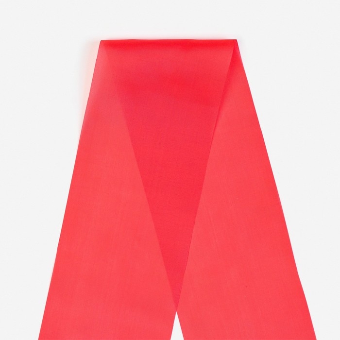 Лента  Лента "Выпускник", шёлк красный 3D