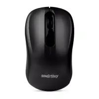Мышь беспроводная Smartbuy ONE 378, 3 кнопки, 1600 dpi, USB, от батарейки 1хАА, чёрная