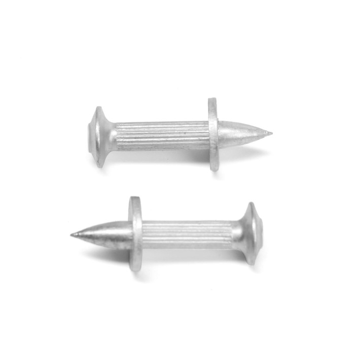 Дюбель-гвоздь Дюбель-гвоздь "ТУНДРА", гвоздевой, для монтажного пистолета, оцинкованный, 4.5x30 мм, 0.5 кг