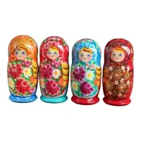 Матрёшка 10 в 1, расписная большая, МИКС