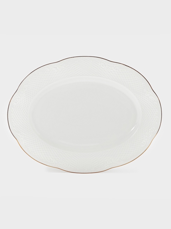 Блюдо овальное 23х30х2,5 см  W&Y "Empire"
