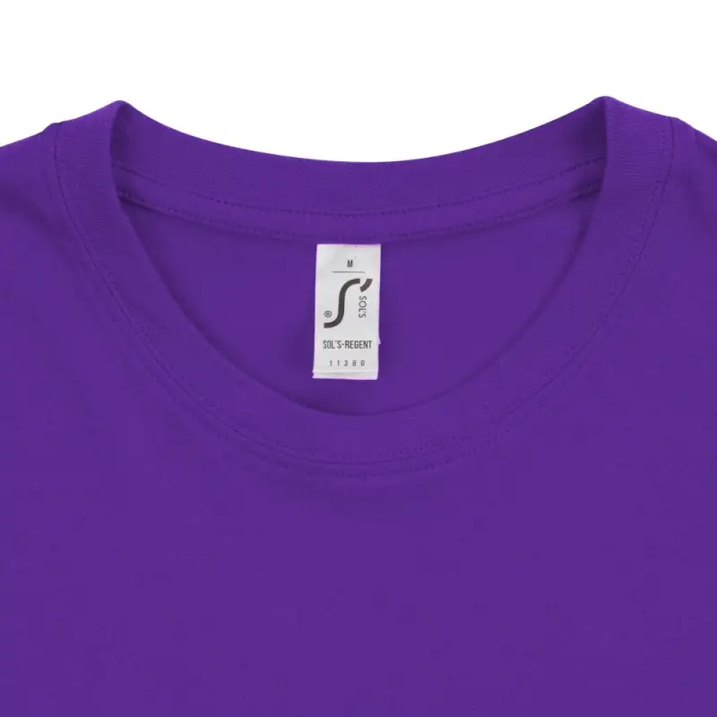 Футболка Regent 150 темно-фиолетовая, размер XS