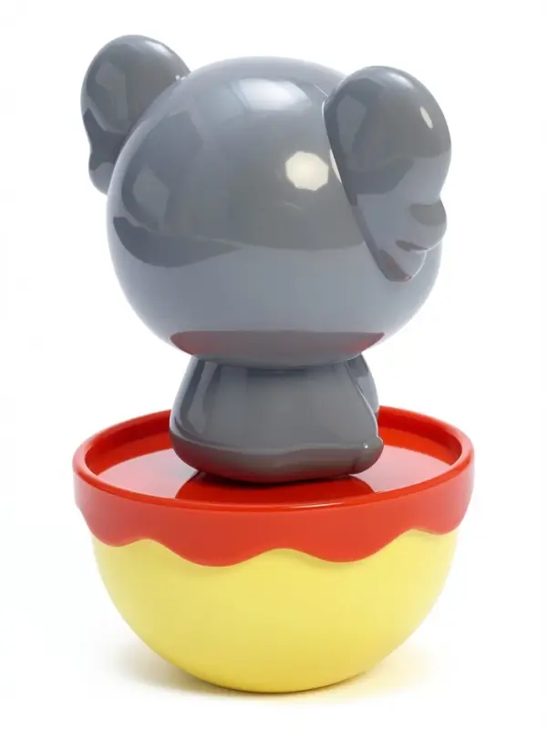 Игрушка детская, неваляшка &laquo;Коала&raquo;, серый