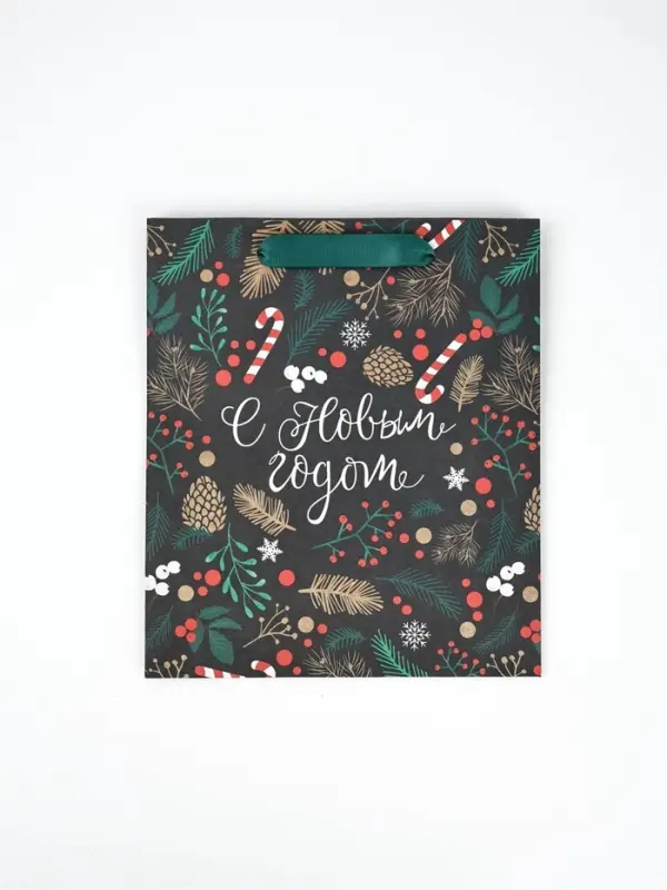 Набор новогодних пакетов &laquo;Еловый лес&raquo;