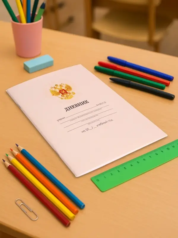 Дневник школьный для 1-11 классов, &laquo;Бежевый нежный однотонный&raquo;, мягкая обложка, 40 листов