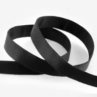 Лента тоннельная, двухстрочная, 10 мм, 50&plusmn;1 м, чёрная