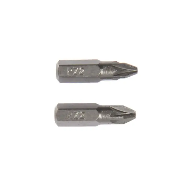 Биты ТУНДРА, намагниченные, сталь S2, PZ2 х 25 мм, 2 шт. Биты ТУНДРА, намагниченные, сталь S2, PZ2 х 25 мм, 2 шт.