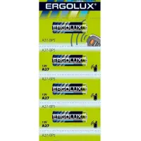 Батарейка Ergolux LR27/A27/MN27 BL5 Alkaline 12V (5/60/480)