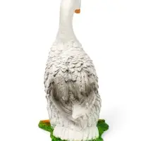 Садовая фигура из полистоуна &laquo;Утка с утёнком&raquo;, 31&times;24&times;13 см