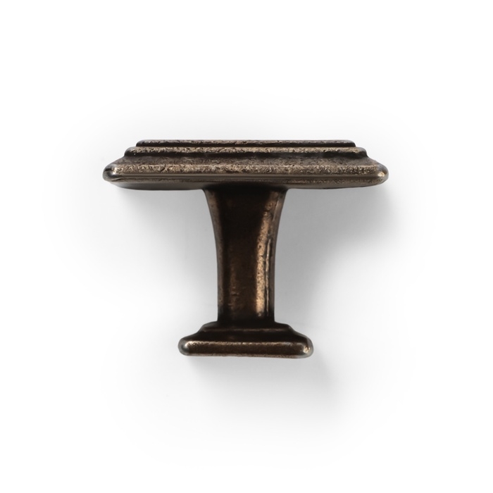 Ручка кнопка ТУНДРА РК119AB, бронза Ручка кнопка ТУНДРА РК119AB, бронза