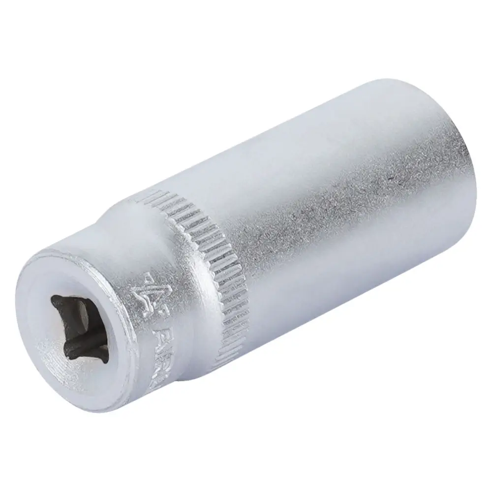Головка торцевая 1/4"DR шестигранная 14мм, L=50мм