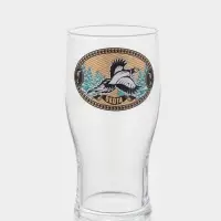 Пивной бокал ОСЗ &laquo;Тюлип. На охоте&raquo;, 570 мл, стекло, рисунок МИКС