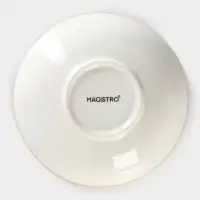 Салатник фарфоровый Magistro «Церера», 400 мл, d=16,5 см, цвет белый Салатник фарфоровый Magistro «Церера», 400 мл, d=16,5 см, цвет белый