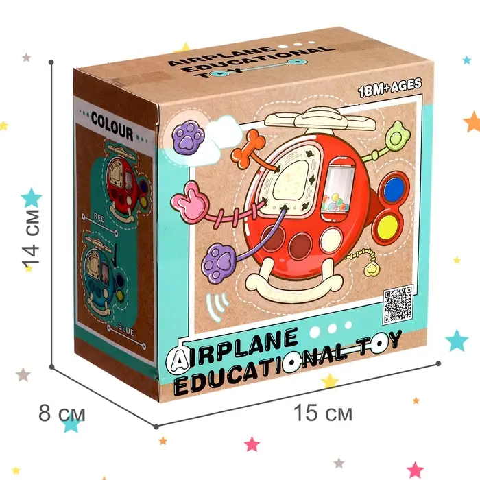 Развивающая игрушка «Вертолётик», цвета МИКС Развивающая игрушка «Вертолётик», цвета МИКС